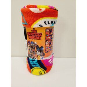 DC Comic Suicide Squad Live Fast Super Plush Throw